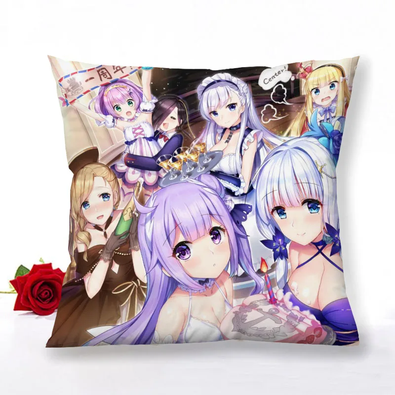 Azur Lane аниме с молнией для девочек Одежда детей Наволочка украшения дома из