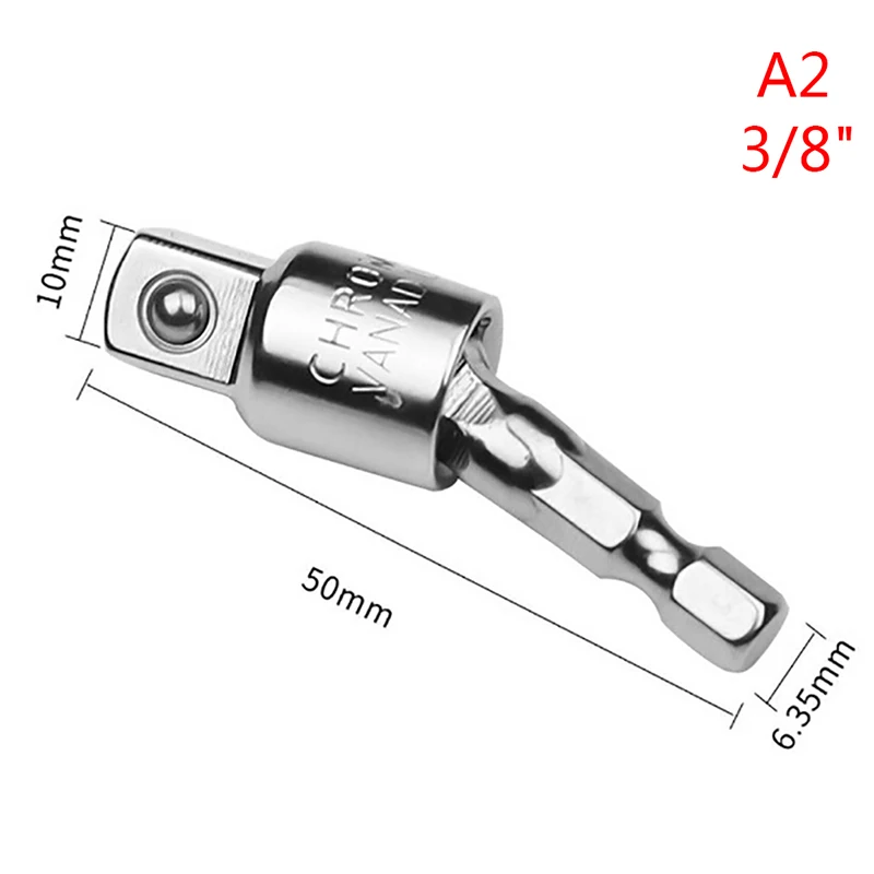 

CR-V Chrome Vanadium Steel 3/8 1/4 of the wind energy removable nipple 360 Rotating Square Head Sleeve Post