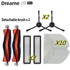 Набор аксессуаров для пылесоса Dreame Bot L10 Pro, основная и боковая щетки, швабры, тканевые фильтры, запасные части, запасные части, 16 шт.
