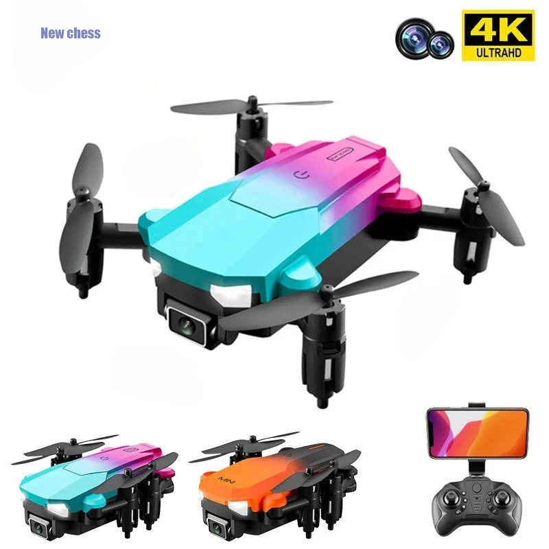 

KK9 Professional Mini Drone 4K HD Dual Camera WIFI FPV Function Altitude Hold With Obstacle Avoidance RC Helicopt Quadcopter Toy