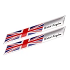Флаг Великобритании, флаг Джека, эмблема, наклейка на багажник для Aston Martin JAGUAR MINI COOPER LAND ROVER, 2 шт.