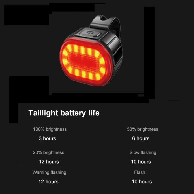 

High quality LED Bike Front Light Head Lamp MTB Road Bicycle Headlight USB Rechargeable Cycling Taillight Bicycle Accessories