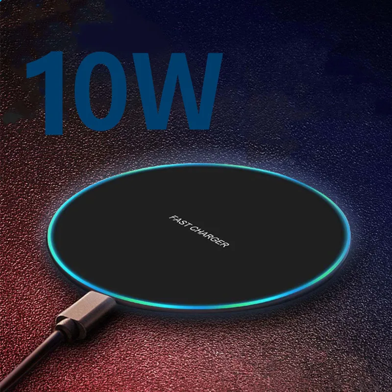 

Wireless Charger for iPhone 11 12 X XR XS Max 8 Fast Charing Phone Charger for Samsung Galaxy S10 S9 S8 Note 9 Xiaomi Huawei