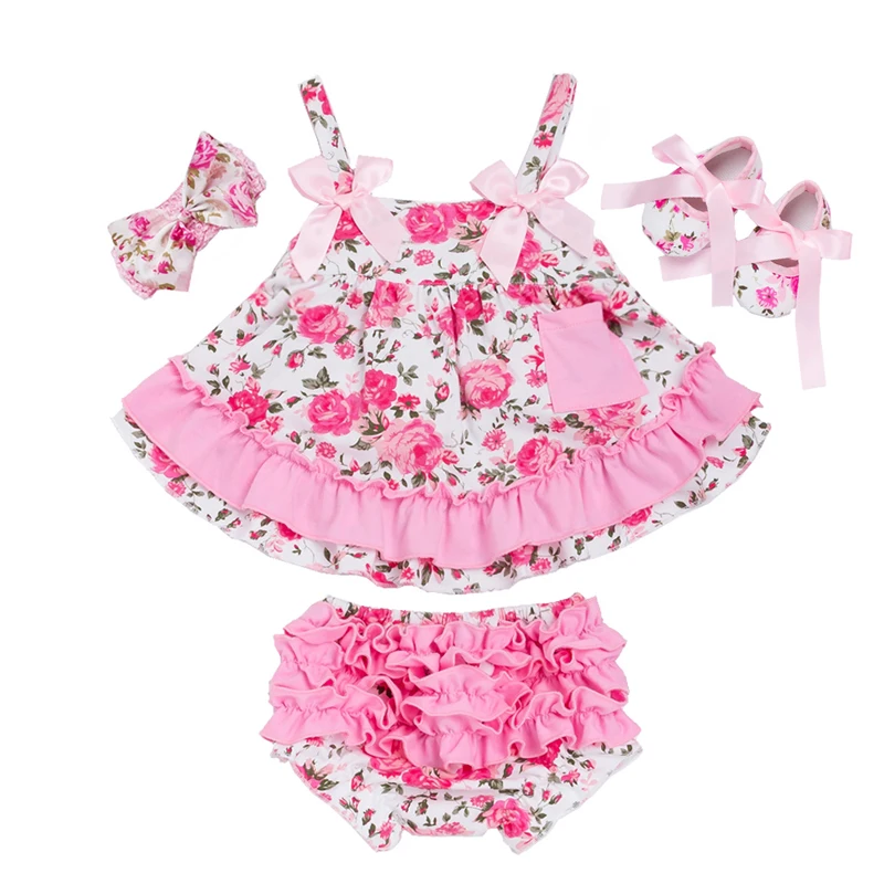 Детский топ с принтом в виде тыквы для Хэллоуина комплект одежды маленьких