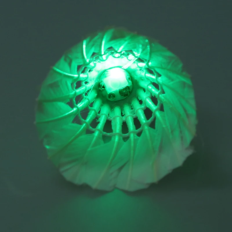 

Dark Night LED Badminton Shuttlecock Birdies Lighting (multicolours)