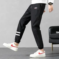 new mens trousers korean version autumn winter student pants trend loose spring boys big casual sports overalls m 8xl size