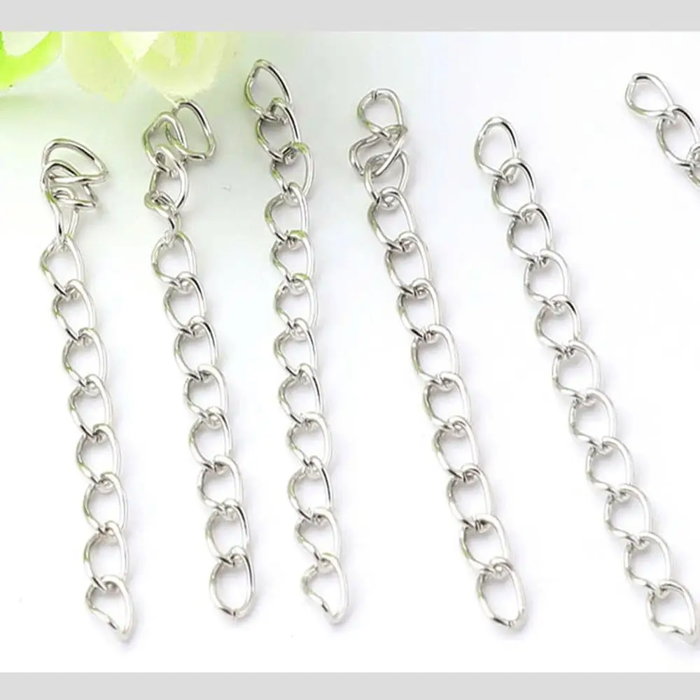 Длина 60 мм 10 лент металлическая цепь для соединения. Удлиняющая регулировки