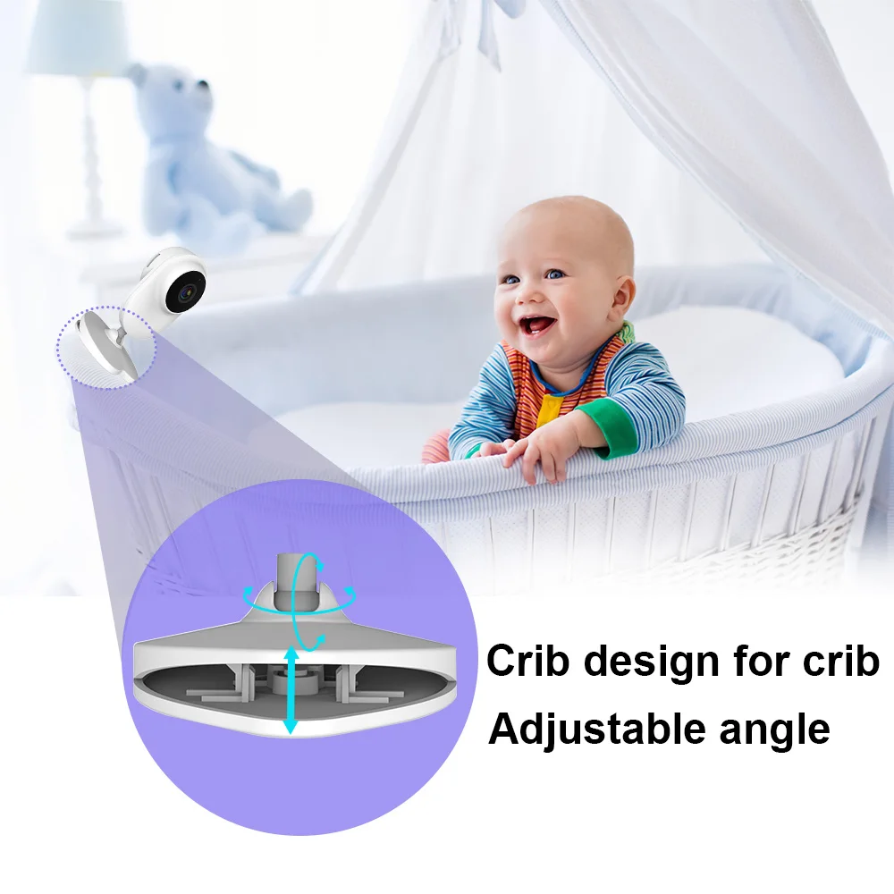 4 3 дюймовый видеоняня с камерой Двусторонняя аудио няня Детская безопасность