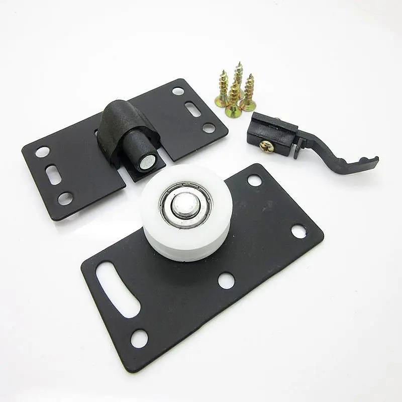 Ролики для раздвижных дверей нейлоновый ролик шкафа 2 пары | Обустройство дома