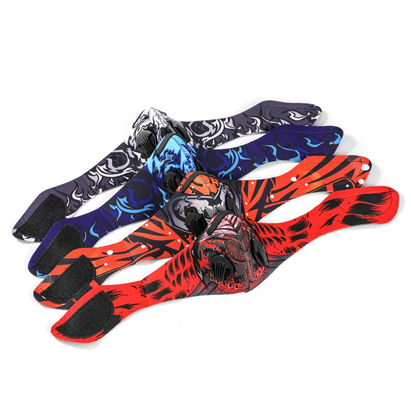 Спорт велосипед половина уход за кожей лица маска с фильтром активированным