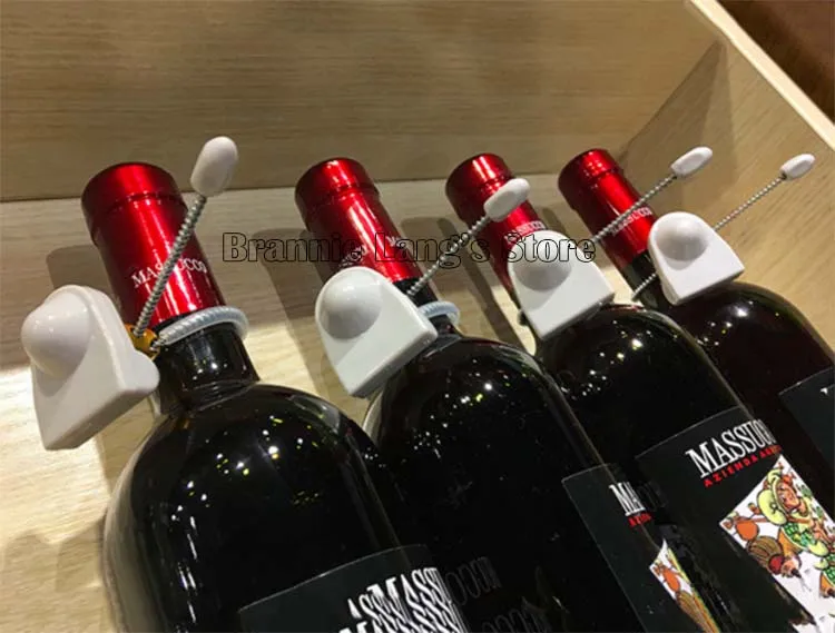 500 шт./лот треугольник 58 кГц бутылка вина тег EAS AM Противоугонный тег безопасности бутылки для супермаркета