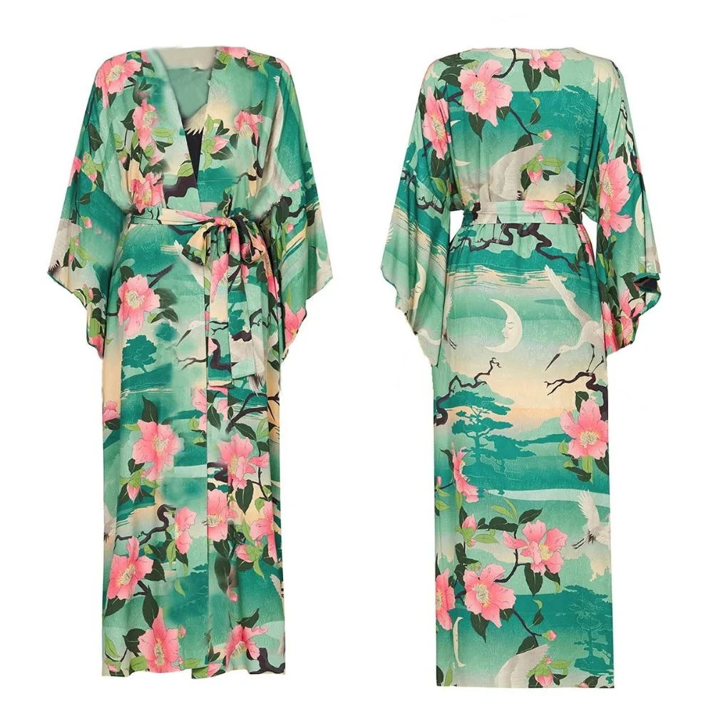 

Beach Dress Kaftan Sarong Vestido Tunic Swim Wear Cotton Piece Fits True To Size, Take Your Normal Print Saida De Praia Cover