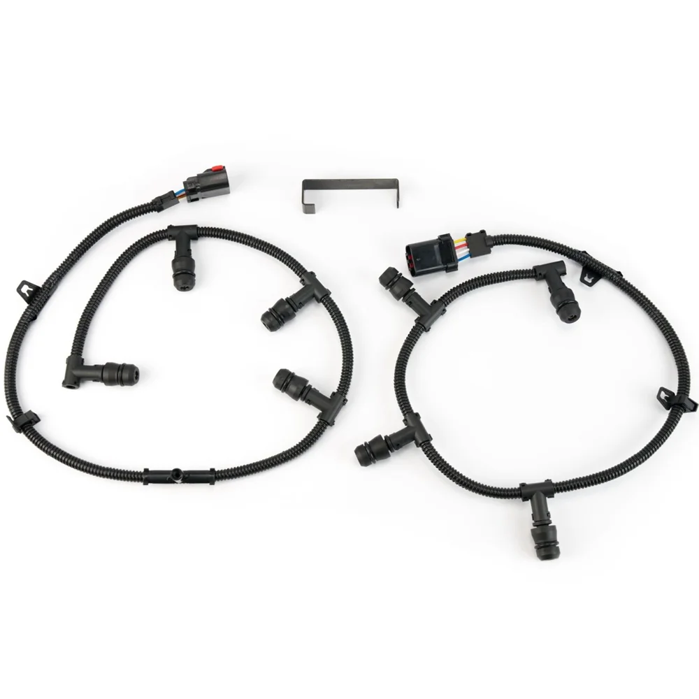 

For Ford Powerstroke 6.0 Glow Plug Harness Kit Part 4C2Z-12A690-AB 5C3Z-12A690-A Includes Right, Left Harness, and Removal Tool