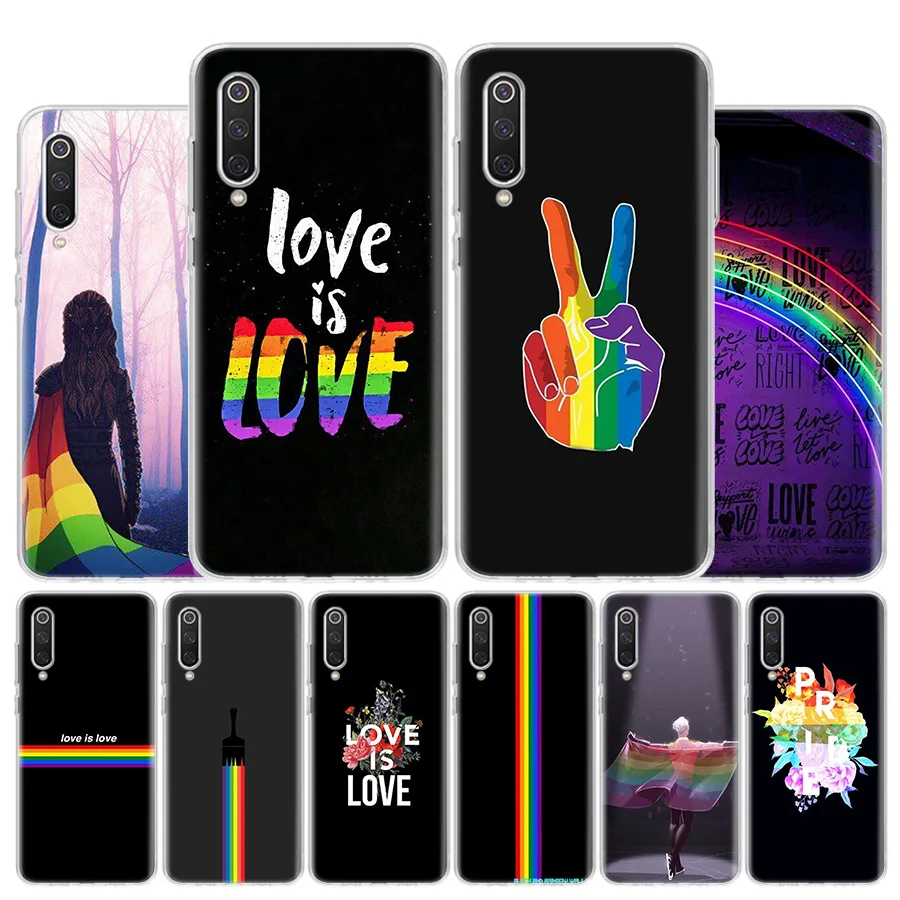 Чехол для телефона геев лесбиянок ЛГБТ радуга гордость Xiaomi Redmi Note 10 8T 9S 9A 8A 7 7A 6 6A 9C 9