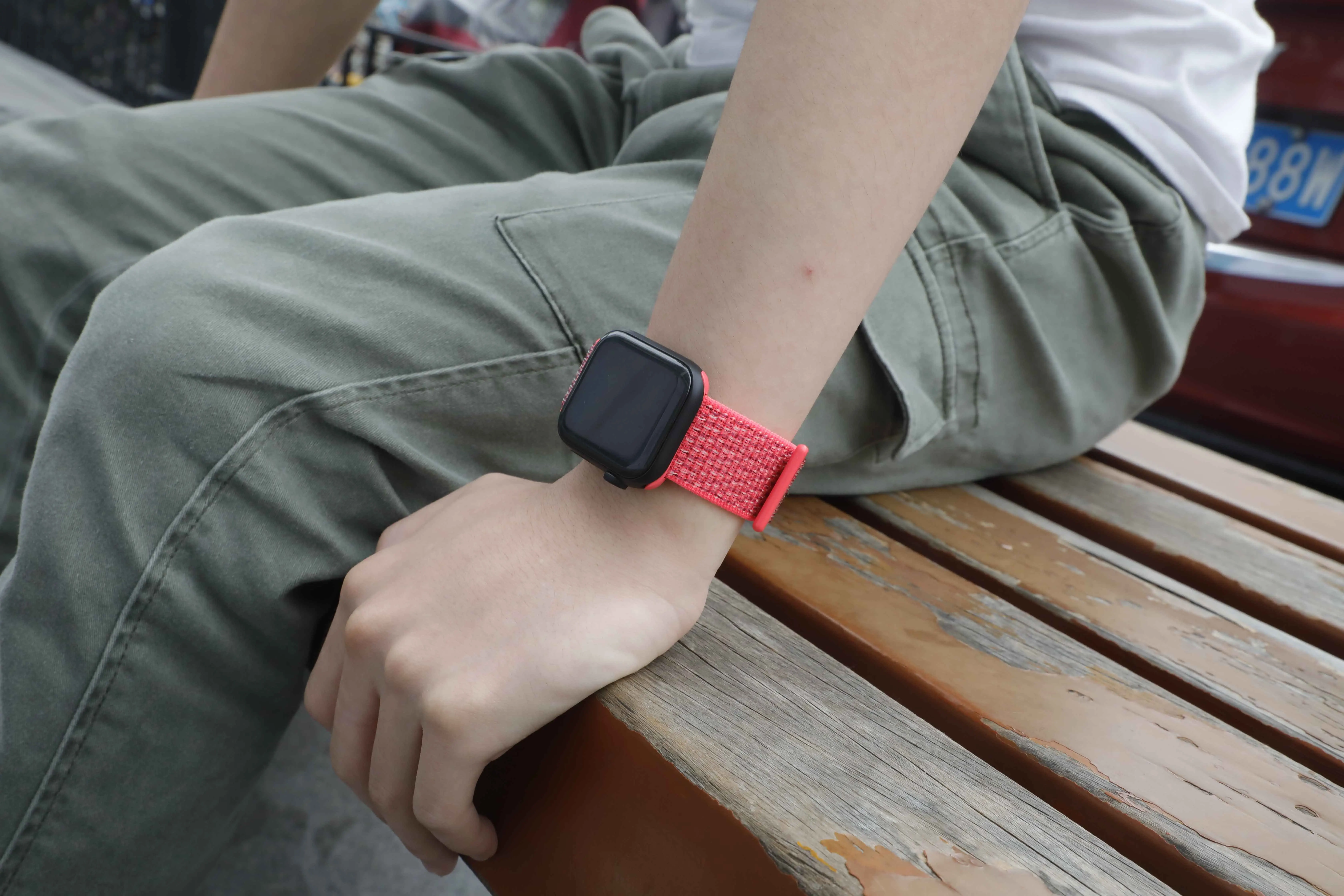 Спортивный нейлоновый ремешок для apple watch 4, apple watch 5, ремешок correa iwatch 44 мм, 40 мм, 38 мм, 42 мм, apple watch series 4, 3, 2, 1