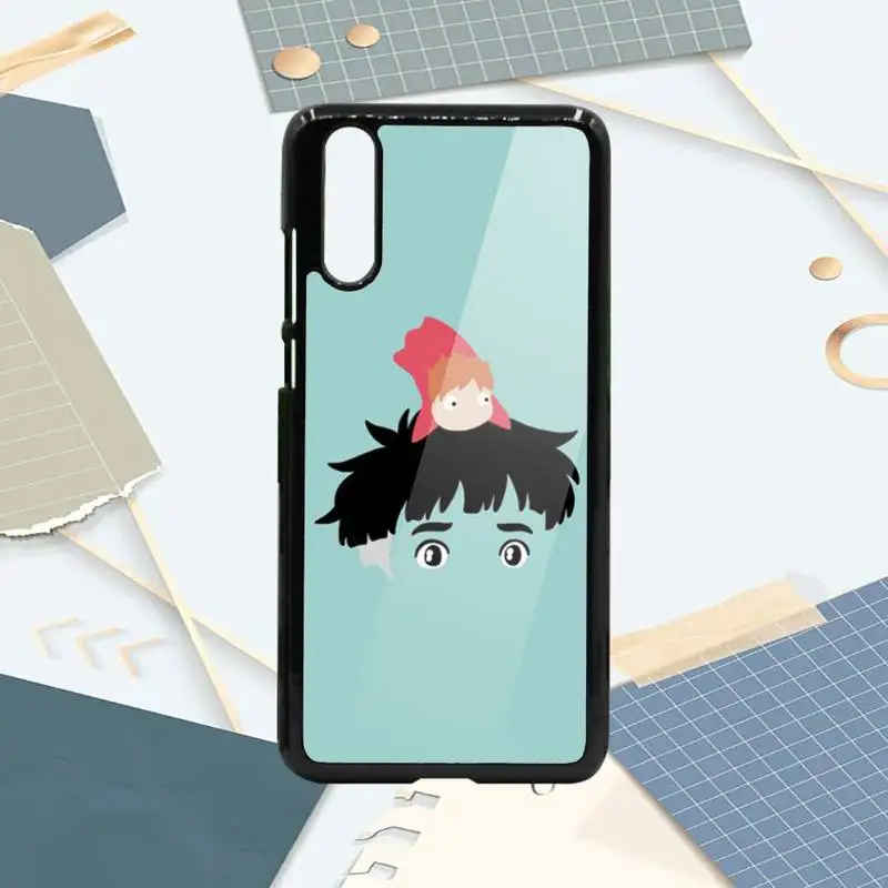 

Ponyo on the Cliff Japan Anime Phone Case PC For Samsung galaxy S note 8 9 20 10 e lite2019 plus pro ultra