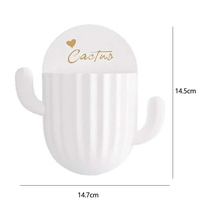 

Home Wall Self-adhesive Storage Rack Holder For Kitchen Bathroom Toothbrush Storage Wall-mounted Holder Bottom Hole Design Rack