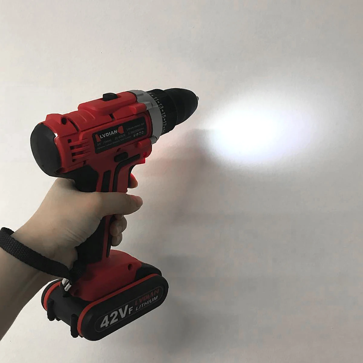20V Электрическая Дрель аккумуляторная отвертка 110-240V литиевая Батарея светодиодный светильник Мини DIY Беспроводной Мощность драйвер 2-Скорость Мощность инструменты