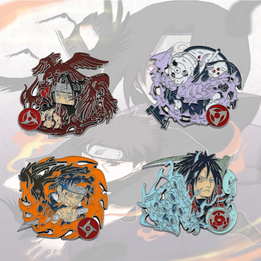 

Cute Cosmile Hatake Kakashi Gaara Might Guy Hyuga Neji Metal Pin Brooch Badge Limited fashion cute new cosplay cos Jewelry Gift