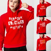 womens hoodie 2021 sweatshirts and winter simple letter printing harajuku student clothing pullover casual hooded sportswear