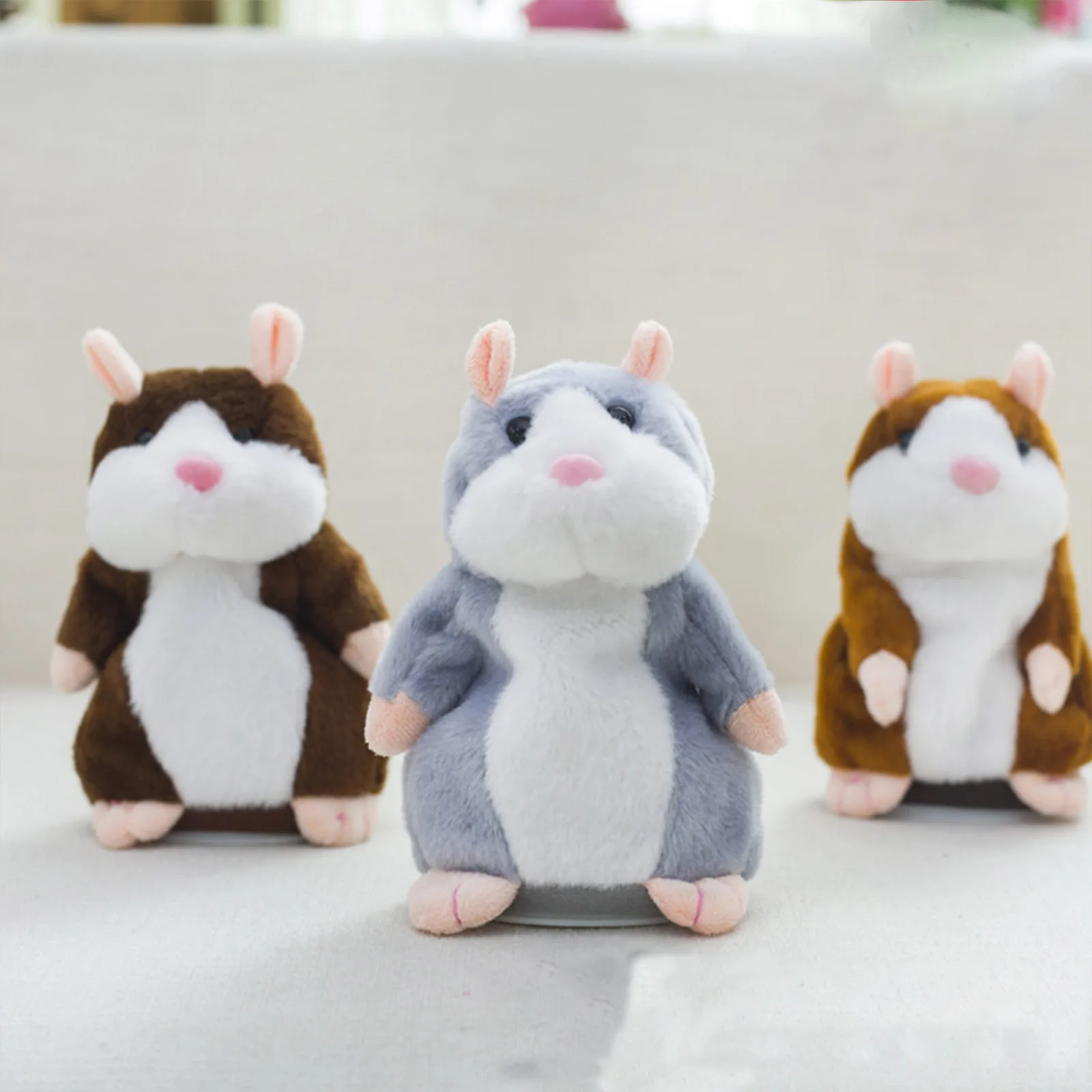 

Забавная говорящая искусственная игрушка, 15 см/18 см