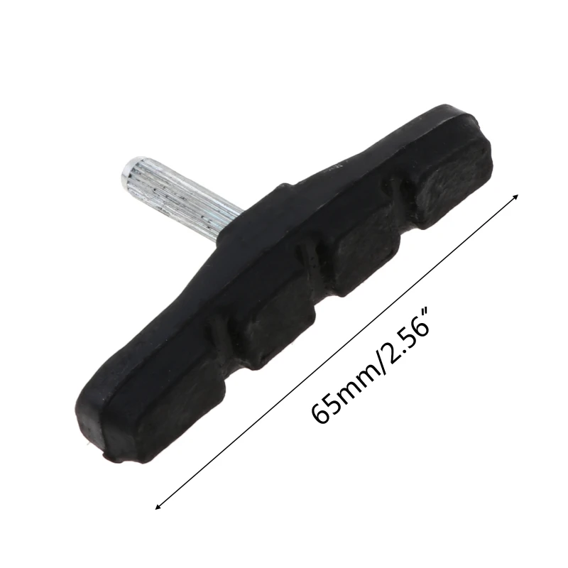 Тормозные колодки 2 шт. бесшумная резиновая V-образная тормозная система детали