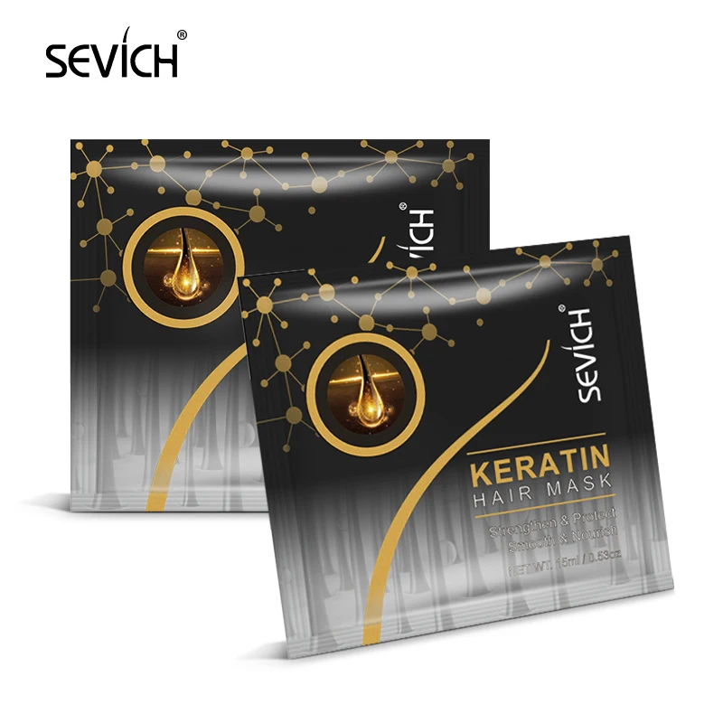Sevich 5 шт./лот гидролизованная кератиновая маска для лечения волос укрепляющая и