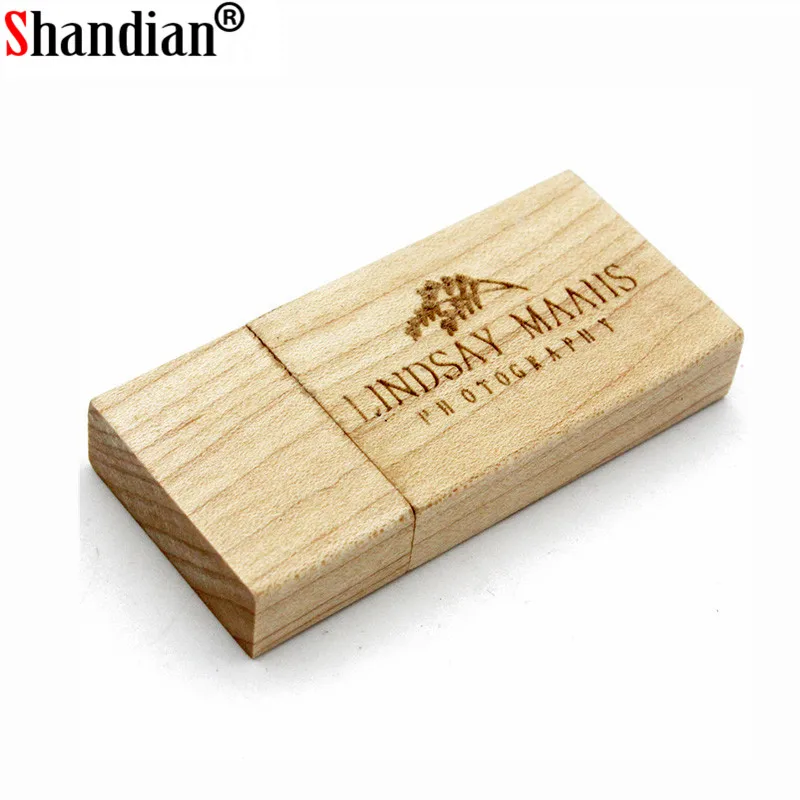 Фото деревянный ящик флеш диск USB 2 0 4GB/8GB/16GB/32GB/64GB 128G Свадебные подарки накопителей