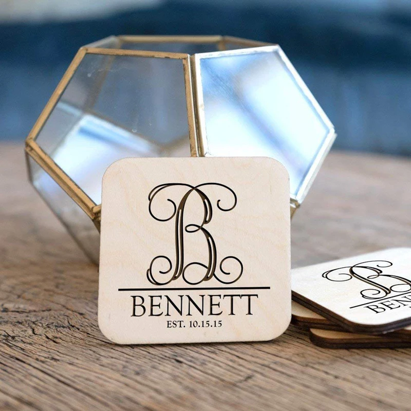 Подставки под дерево персонализированные подставки деревянные кусочки