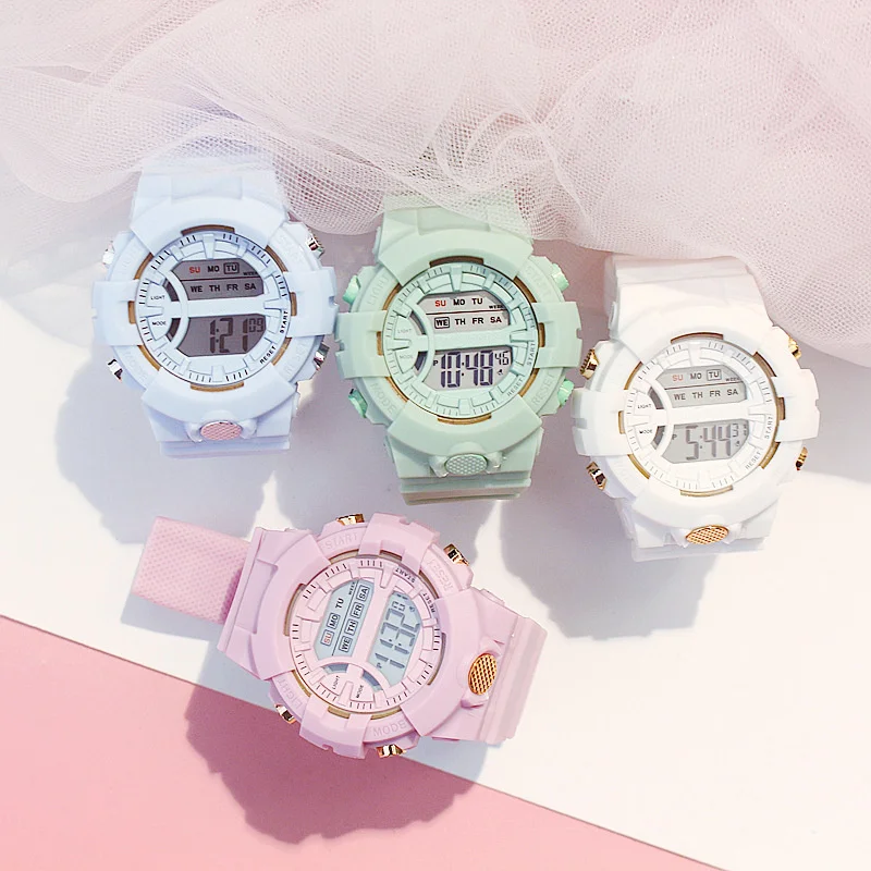 

Military Kids Sport Watches Waterproof Electronic Wristwatch Children Digital LED Clock For Boys Girls Promotion Time limited