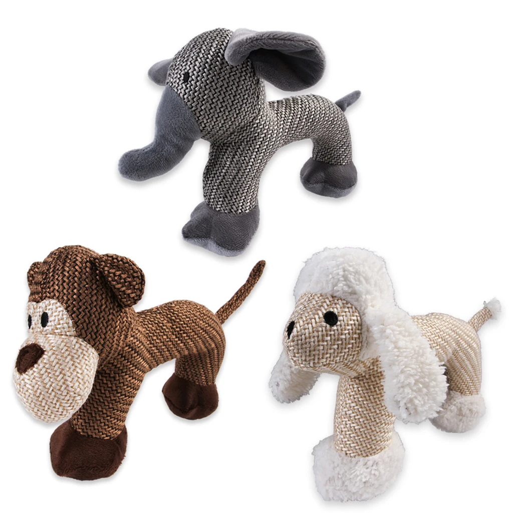 

Sheep, Monkey, Elephant Durable Dog Toy For Aggressive Chewers