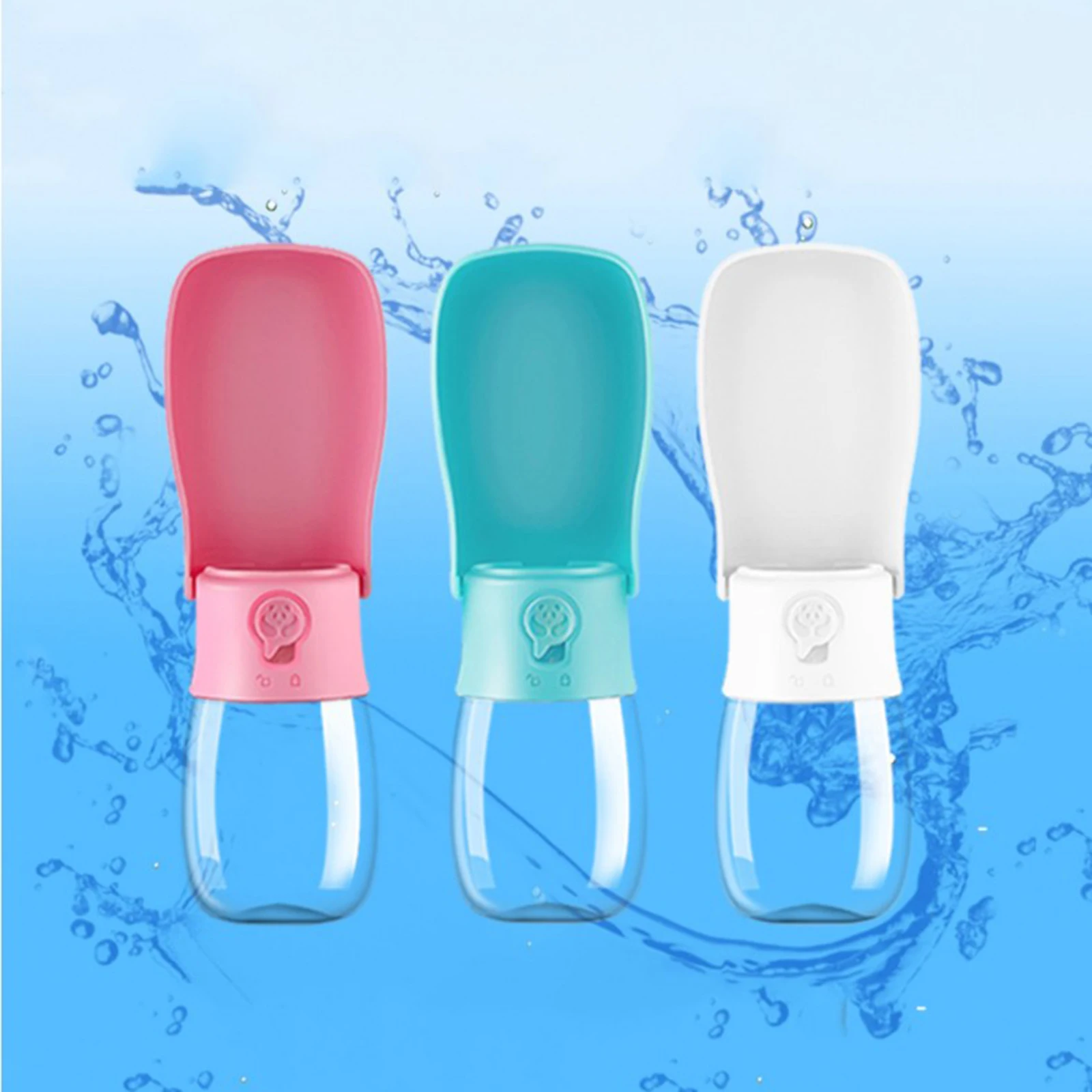 

Портативная бутылка для воды для домашних животных, 280 мл