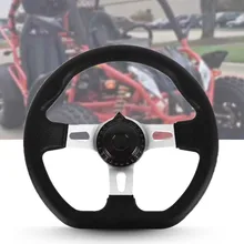 270 мм Универсальный прочный 3 спицы для Go Kart Сменные Аппаратные аксессуары рулевое колесо автомобиля с отверстиями PU Пены Классический