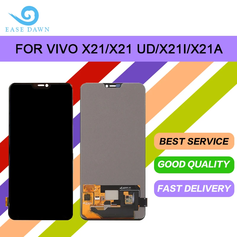 ЖК дисплей IPS для Vivo X21 UD/X21i/X21A сенсорный экран с дигитайзером в сборе оригинальный
