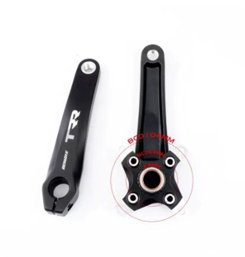 GOLDIX 104BCD Bicycle Crank Mountain bike crankset aluminum alloy bicycle crank 104 bcd 170mm MTB parts | Спорт и развлечения