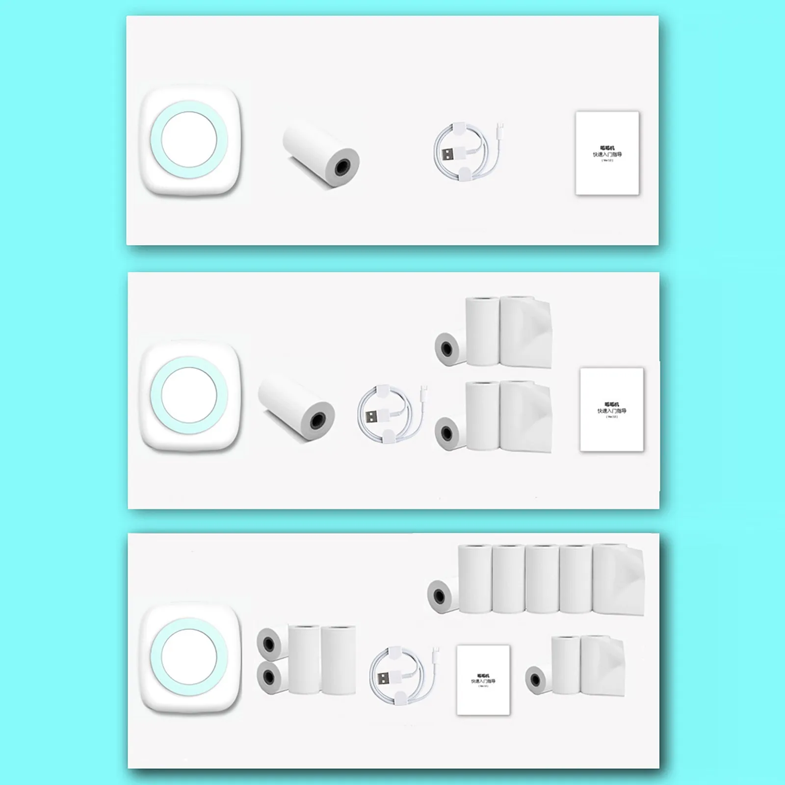 Карманный термопринтер портативный беспроводной BT Connect 200 точек/дюйм