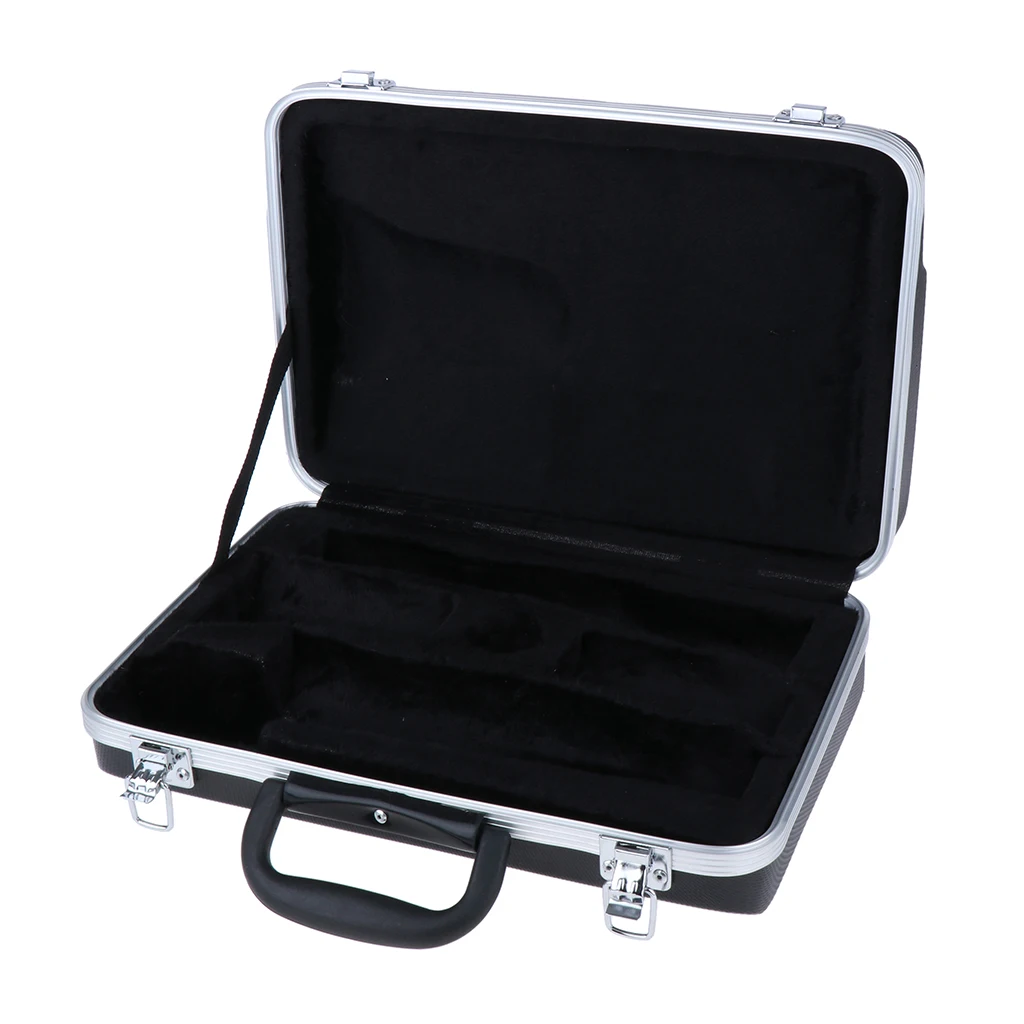 

Квадратный кларнет жесткий защитный чехол для путешествий Гиг сумка профессиональные Запчасти черный