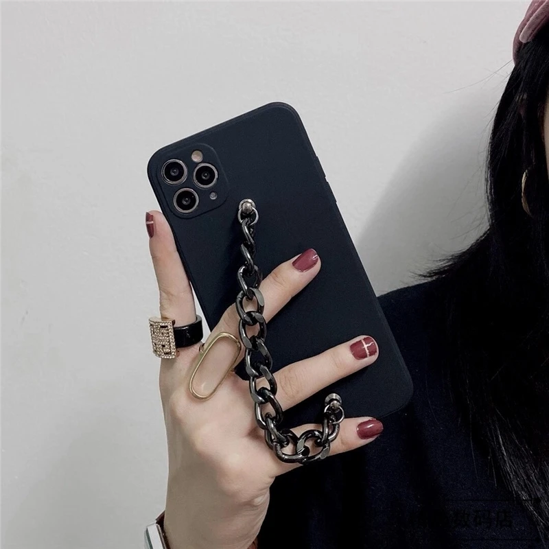 

silicon phone case for iphone12pro durable protective back case with handle