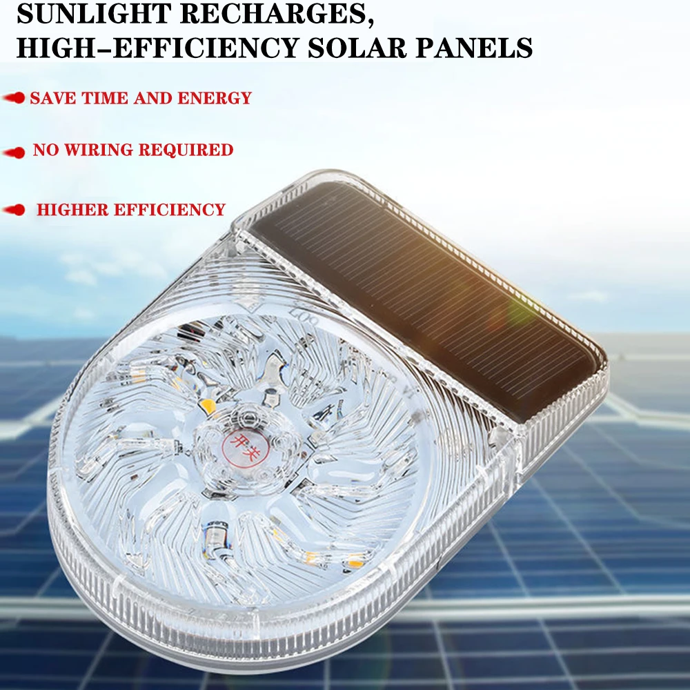 

Smart Car Waterproof Warning Lights With Colorful Bursts And Bright Flashes, Long-lasting And Durable To Prevent Rear-end Collis