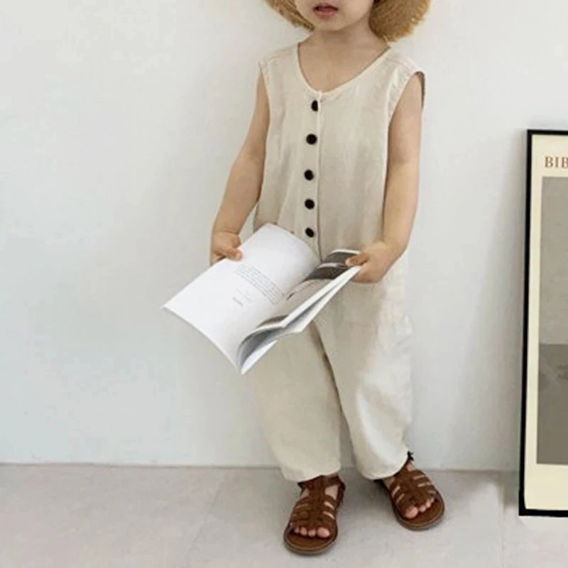 

Комбинезон детский MILANCEL, на возраст 2-7 лет, без рукавов