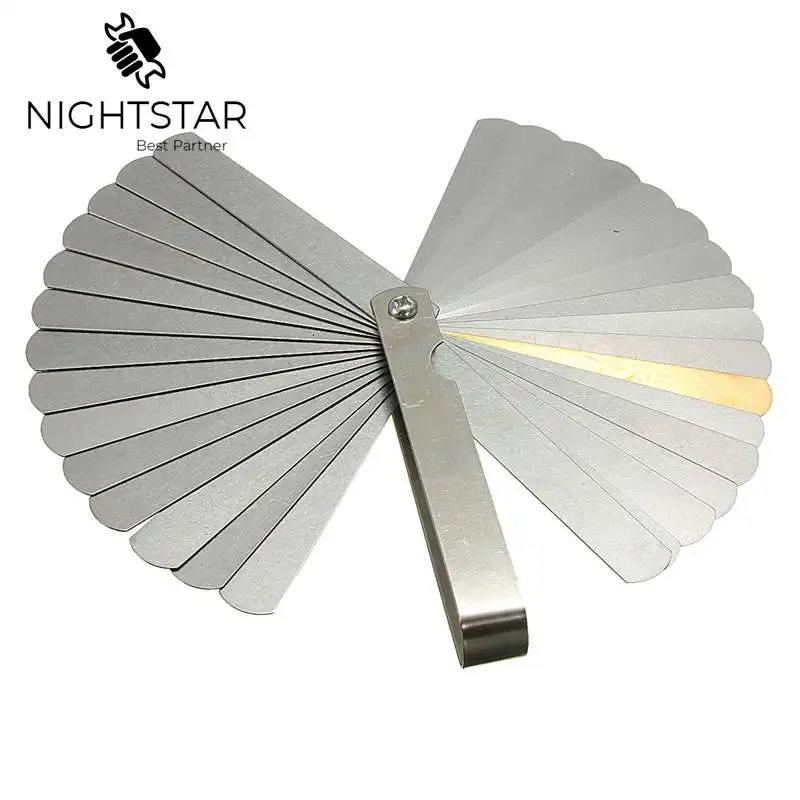 32 лопасти Метрическая толщина Gage Set Tappet клапан щупа Манометр/метрический с