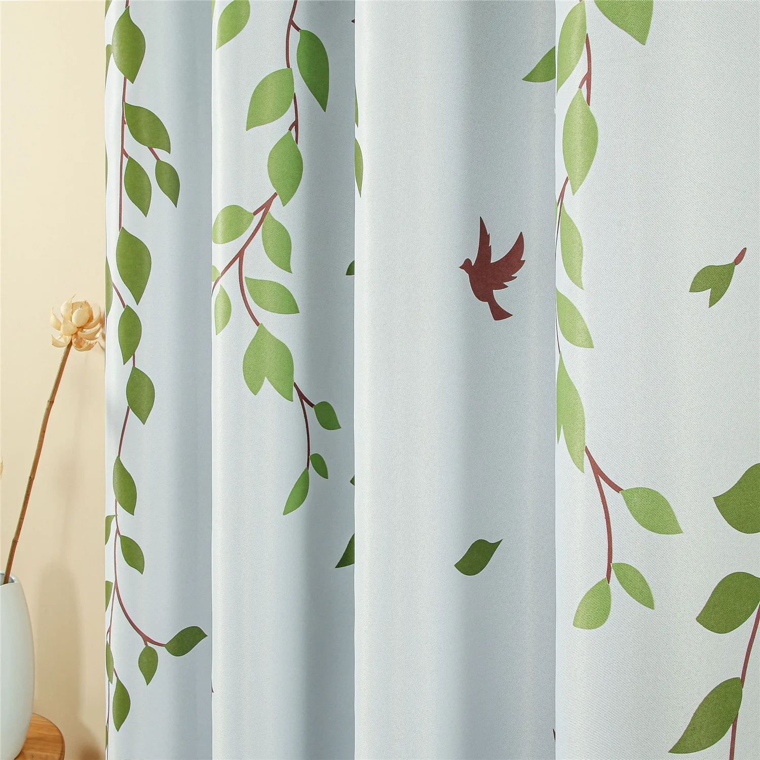 Светонепроницаемые шторы Topfinel с мультяшным принтом лося для спальни гостиной