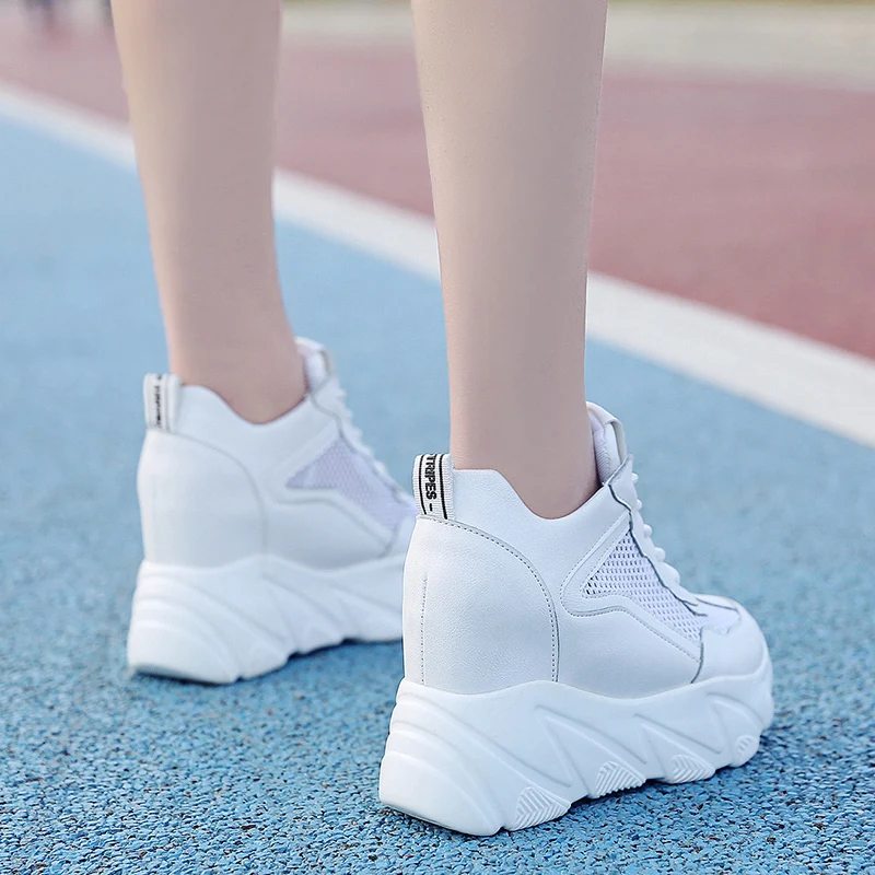 Женские кроссовки на массивной платформе Rimocy повседневная обувь увеличивающая