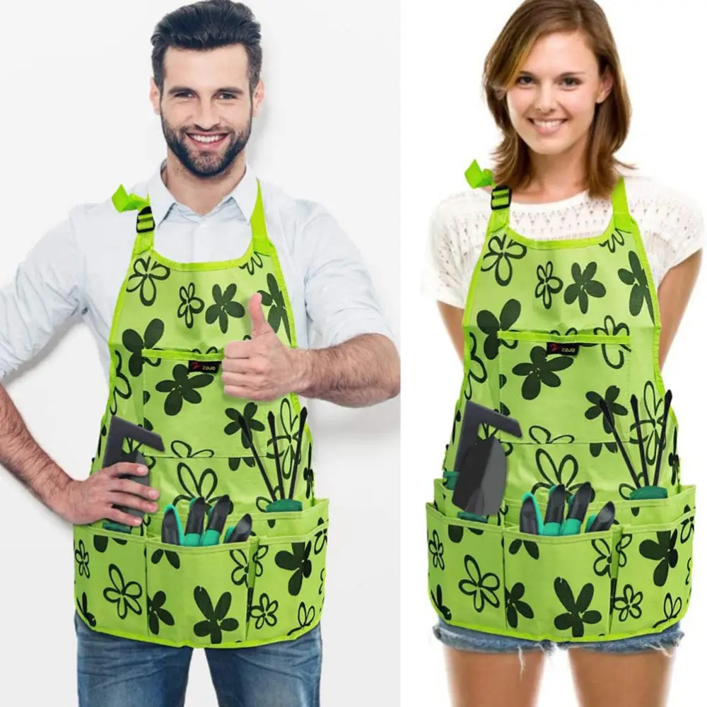 

1Pc Gardening Apron with Pocket Durable Working Apron Portable Gardening Apron
