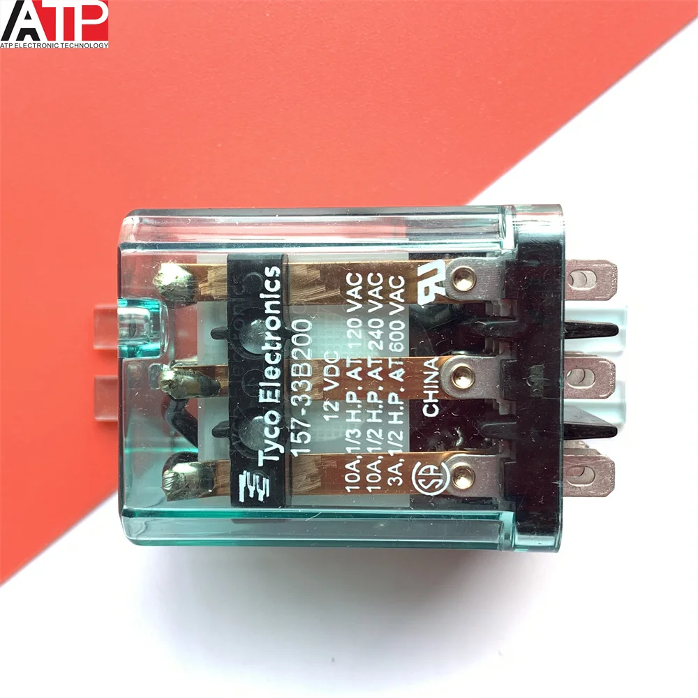 

1PCS 157-33B200 import relay 12V real spot 157-33B200 genuine welcome to consult and order.