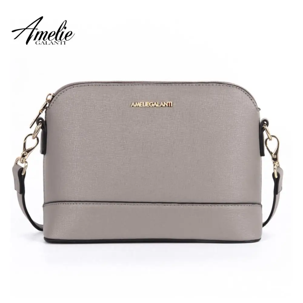 

AMELIE GALANTI bags for women 2019 Metal zipper is not easy to damage autumn and winter new color wild Large capacity Temperamen