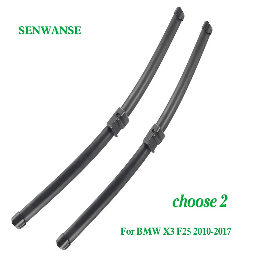 Senwanse Windshield Wiper blades for For BMW X3 E83 / F25 car front window windscreen wiper Auto Accessories | Автомобили и