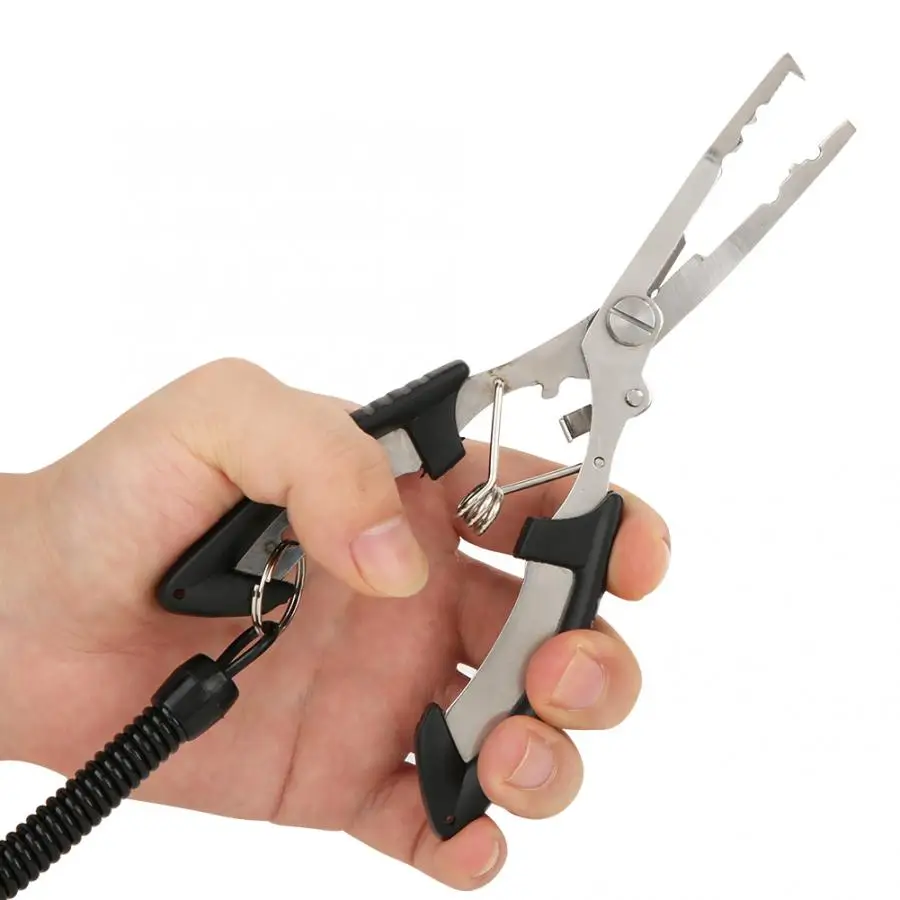 Миниатюрные рыболовные плоскогубцы из алюминиевого сплава для рыболовного