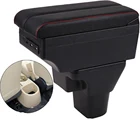 Подлокотник для Hyundai Accent, центральный контейнер для хранения вещей, подлокотники для салона, аксессуары для стайлинга автомобиля, детали с USB