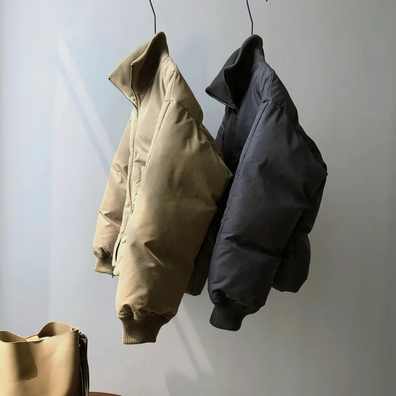 Зимняя и весенняя женская куртка короткая верхняя одежда Женское зимнее пальто с